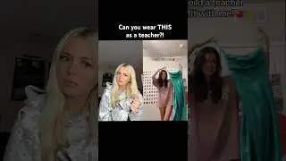 This might be the BEST teacher outfit hack!! Wow&hellip; Creator: elloluvitschloe #outfit #fashion #duet