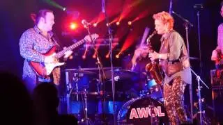 Feel The Blues @ Maryport - Trafficker with Roz Sluman guesting on sax 22nd April 2017 00235
