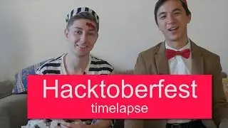 Hacktoberfest - ending website timelapse