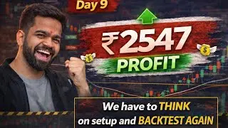 Day 9 Trading Result | Profit but Need Backtesting Again