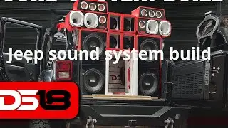 Mega Sonido DS18 en Jeep car audio: Proyecto Exclusivo con JC Custom Garage y G-Ale