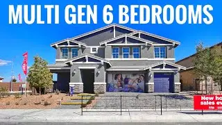 New Construction Las Vegas Houses For Sale | Hearland Summit | Multi Gen Home