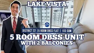 Just listed: Lake Vista High Floor 5 Rooms DBSS Unit with 2 balconies By Home Quarters