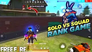 Solo vs squad gameplay|| rush gameplay freefire ||Garena Free fire by @FFINFO