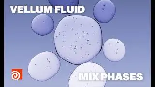 Free Houdini Tutorial - Mix your Vellum Bubbles with Phase!