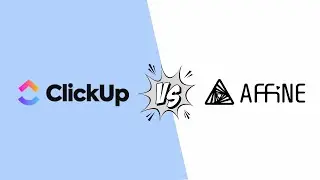 ClickUp vs AFFiNE Pro: Pick the Top Brainstorming Tool in 2026