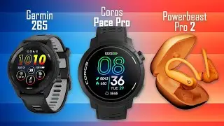 Coros Pace Pro & Garmin Forerunner 265 & Powerbeats Pro 2 Review