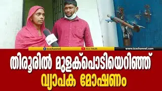 തിരൂരിൽ വീട്ടമ്മയുടെ കണ്ണിൽ  മുളക്പൊടിയെറിഞ്ഞ് മോഷണം | Malayalam News |