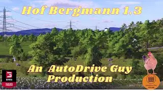 Farming Simulator 22 - Hof Burgmann 1.3 AutoDrive (Updated 20/12/2023)