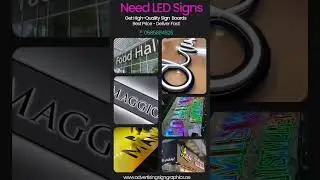 Best Signage l Premium Signage Solutions in Dubai | Custom Signs, LED Displays, 3D Letters & More