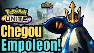 EMPOLEON CHEGOU! Muito Forte! Primeiras Impress&otilde;es! Pokemon Unite Gameplay #pokemon