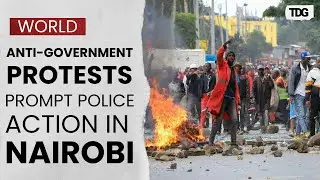 Kenyan Police Seal Nairobi City Centre Ahead of Anti-Government Protest Demonstrations