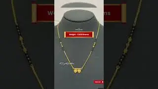 2026's Best New Gold Mangalsutra Designs: Weight & Pricing Guide
