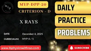 MYP - DPP - 20: Criterion D: Strenght of Materials: Using scientific terminology identify and explai