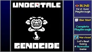✔️ Genocide - Full Blind Playthrough (Undertale)