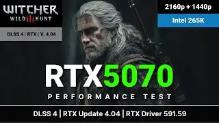 ALL SETTINGS TESTED | The Witcher 3: Wild Hunt | RTX 5070 | 2160p, 1440p