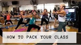 6 MUST DO'S FOR A PACKED FITNESS CLASS | Sally Sweet Life | Fitness Teacher Mentor