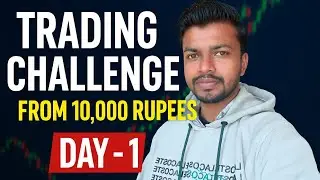 DAY 1 || Trading challenge from 10,000 rupees || Forex Trading | Quotex | @tradernitish7 