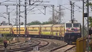 22905 Okha-Shalimar SF Express Skipping Wankaner junction || गुजरात समुद्र की मच्छलिया कोलकाता जाती
