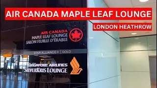 Video Tour: Air Canada Maple Leaf Lounge, London Heathrow Terminal 2