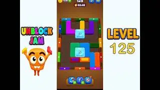 Unblock Jam Level 125 Walkthrough Solution