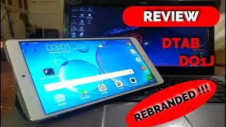 REVIEW HUAWEI DOCOMO DTAB D-01J (BTV-L0J) REBRANDED/CONVERTED TO MEDIAPAD M3 (BTV-DL09)