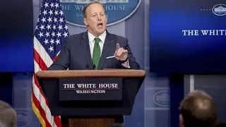 Watch Sean Spicer spar with reporters over Trump's wiretap claims