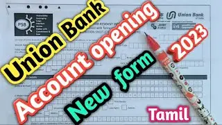 How To Fill Union Bank Account Opening Form/Union Bank Account Opening Form