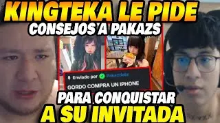 Kingteka le pide consejos a Pakazs para conquistar a su nueva invitada internacional