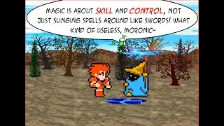 8-Bit Theater: Staff Chucks For Christmas