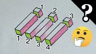 How to draw an Impossible Shapes# Sacred geometry# Optical illusion figures# Relaxing Art# 3D draw.