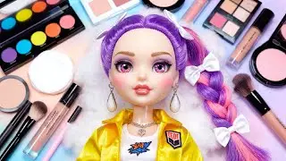 K-Pop Demon Hunters Rumi Makeup ASMR 💜 Relaxing & Satisfying