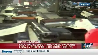 UVA shooting suspect purchased 2 guns from Colonial Heights store