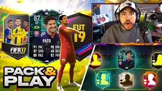 RETRO FIFA PACKS DECIDE MY TEAM!! PACK & PLAY WITH PATO!!