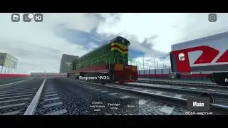 ман&euml;вры на чмэ 3 в KRT TRAIN SIM