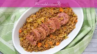 COTECHINO e LENTICCHIE | La ricetta veloce e pratica con il cotechino precotto