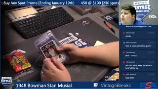 01-18-20 1948 Bowman Stan Musial