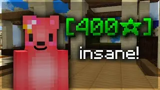 hitting 400 stars in bedwars (hypixel bedwars)