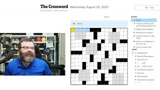 Learning Crossword Week 65 | NYT Crossword Wednesday Aug 20th, 2025