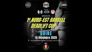 Prima Nordest Barbell Deadlift Cup | Uomini TUTTE LE CATEGORIE