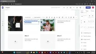 Website creation