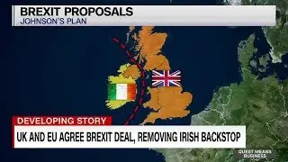 UK and EU agree to Brexit deal, removing Irish backstop