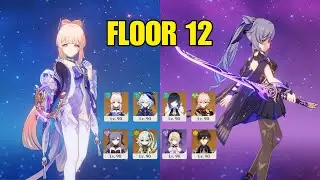C0 Kokomi Mono Hydro & C2 Keqing Aggravate | Genshin Impact 5.5 Spiral Abyss Floor 12