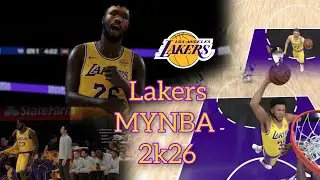 lakers MYNBA 2K26 (LAKERS @ Kings we still on a winning streak