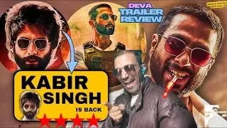 Deva Trailer I Deva Offical Trailer Review I By Sashi I Shahid Kapoor I Pooja Hegde I 31-Jan-2025 I