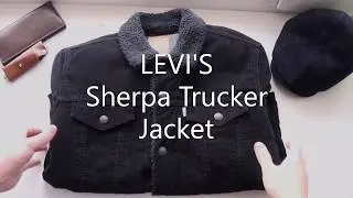LEVI'S Sherpa Trucker Jacket Velvet. My jacket for the fall.