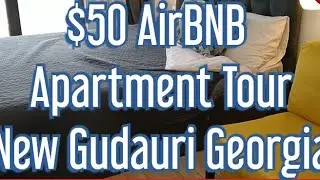 New GUDAURI, Georgia Apartment Tour | SKI IN SKI OUT Studio ($50/night)