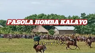 Pasola Homba Kalayo, Selasa 18 Februari 2025 kab.Sumba Barat Daya