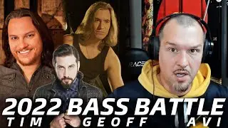 EPIC!! | 2022 BASS BATTLE (Avi Kaplan VS Tim Foust VS Geoff Castellucci) | Reaction