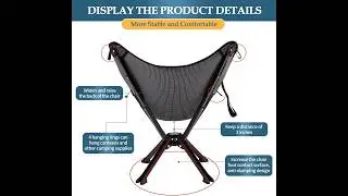 iCoolGoGo Portable Chair with Carry Bag